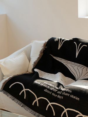 태피스트리 블랭킷(BLACK)