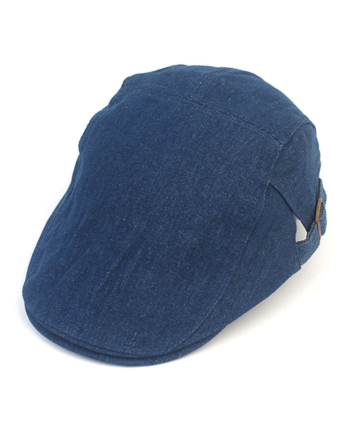 유니버셜 케미스트리(UNIVERSAL CHEMISTRY) Washing Denim Side Belt Huntingcap 헌팅캡