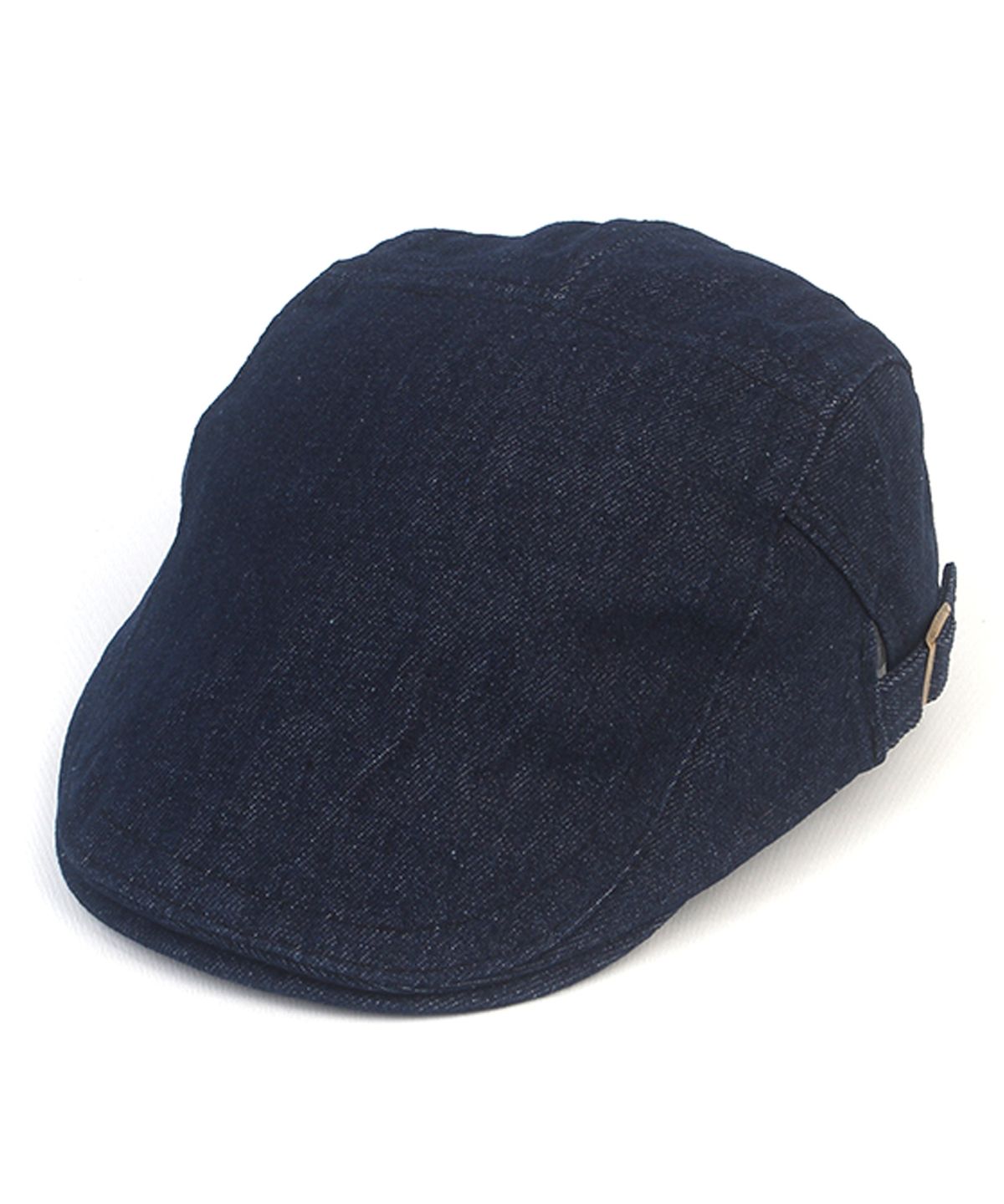 유니버셜 케미스트리(UNIVERSAL CHEMISTRY) Washing Dark Denim Side Belt Huntingcap 헌팅캡