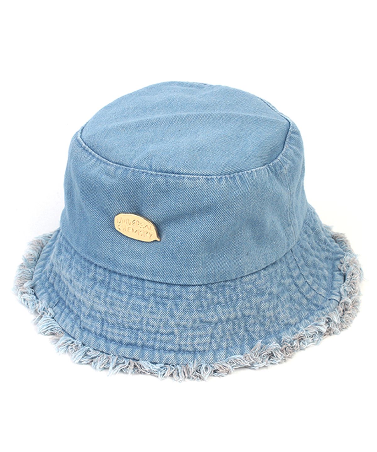 유니버셜 케미스트리(UNIVERSAL CHEMISTRY) Washing Vintage Light Denim Bucket Hat 데님버킷햇