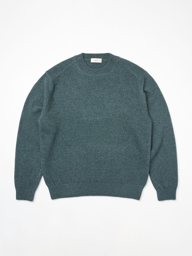 24FW Fox Crew-neck Knit Green