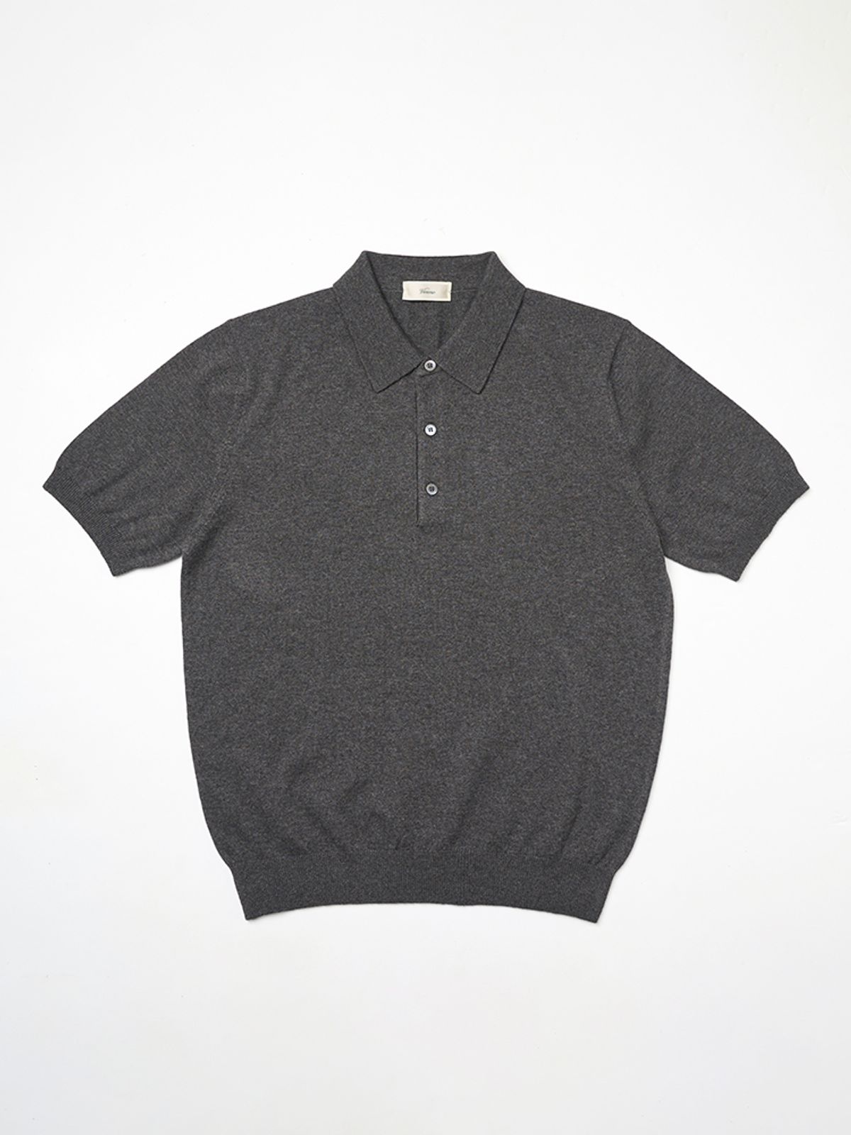 베르노(VERNO) 25SS Essential polo Knit Gray
