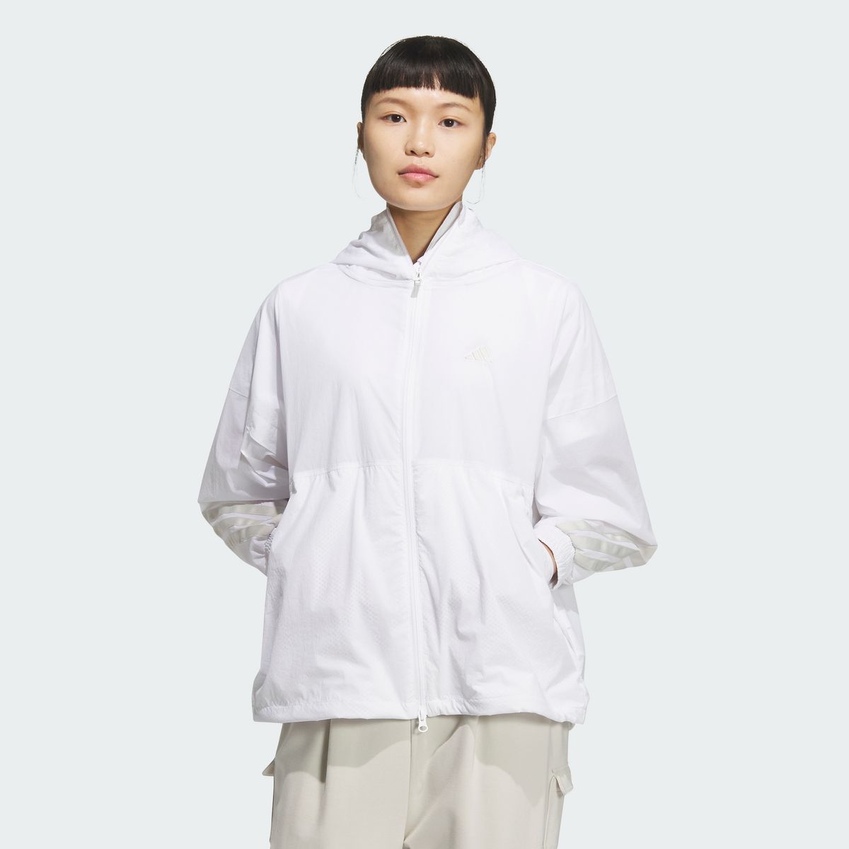 아디다스 골프(ADIDAS GOLF) 3S 라이트 우븐 재킷 JF4595