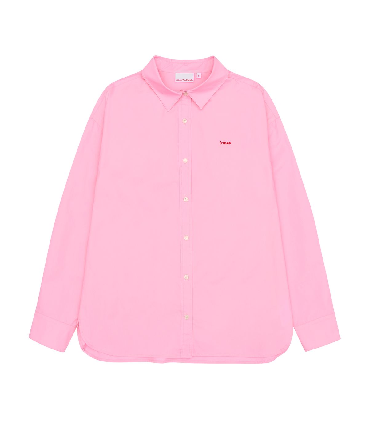 아메스 월드와이드(AMES-WORLDWIDE) AMES OVERFIT SHIRTS PINK
