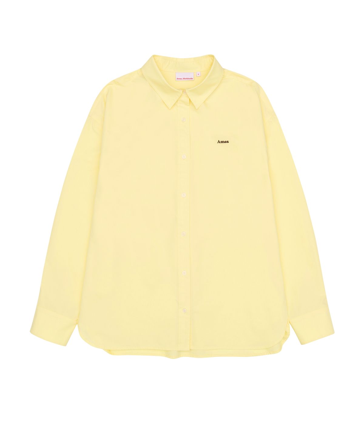 아메스 월드와이드(AMES-WORLDWIDE) AMES OVERFIT SHIRTS YELLOW
