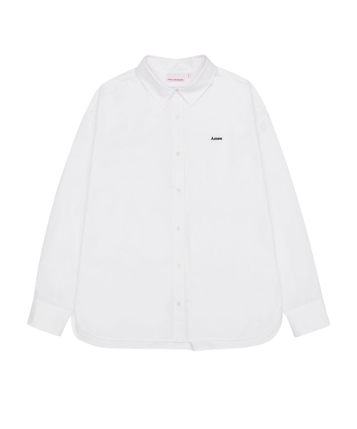 아메스 월드와이드(AMES-WORLDWIDE) AMES OVERFIT SHIRTS WHITE