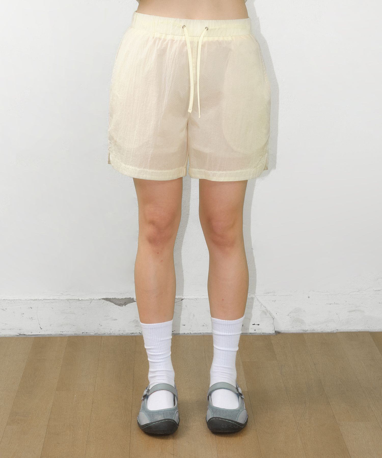 ★AMES-WORLDWIDE★SHEER NYLON SHORTS CREAM★正規品/直送料込 MUSINSA | AMES-WORLDWIDE SHEER NYLON SHORTS CREAM