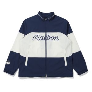 말본 컬러블럭 자켓 BLUE (MAN)