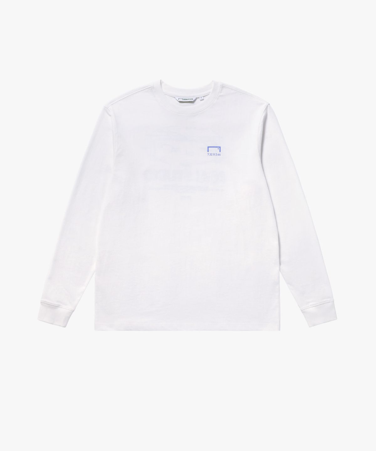 골스튜디오(GOALSTUDIO) GRAFFITI LOGO LONG SLEEVE-OFF WHITE