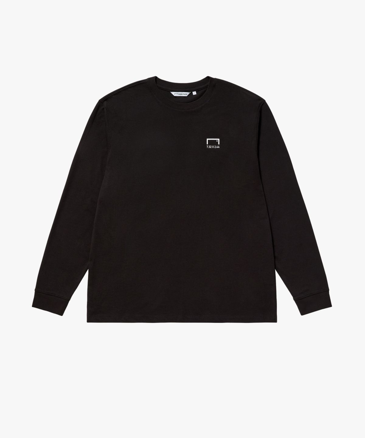 골스튜디오(GOALSTUDIO) GRAFFITI LOGO LONG SLEEVE-BLACK