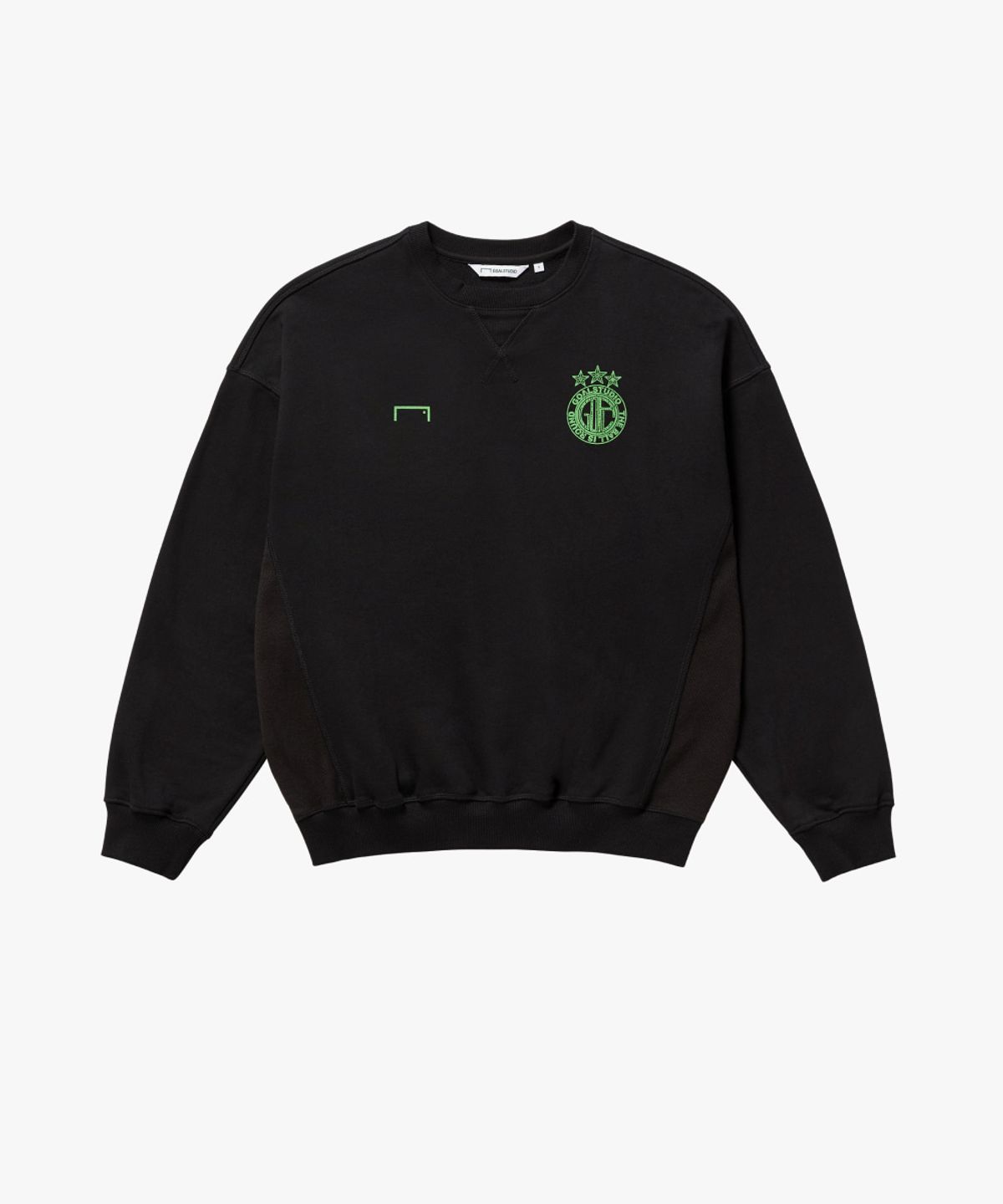 골스튜디오(GOALSTUDIO) FC VINTAGE ARTWORK SWEAT-BLACK