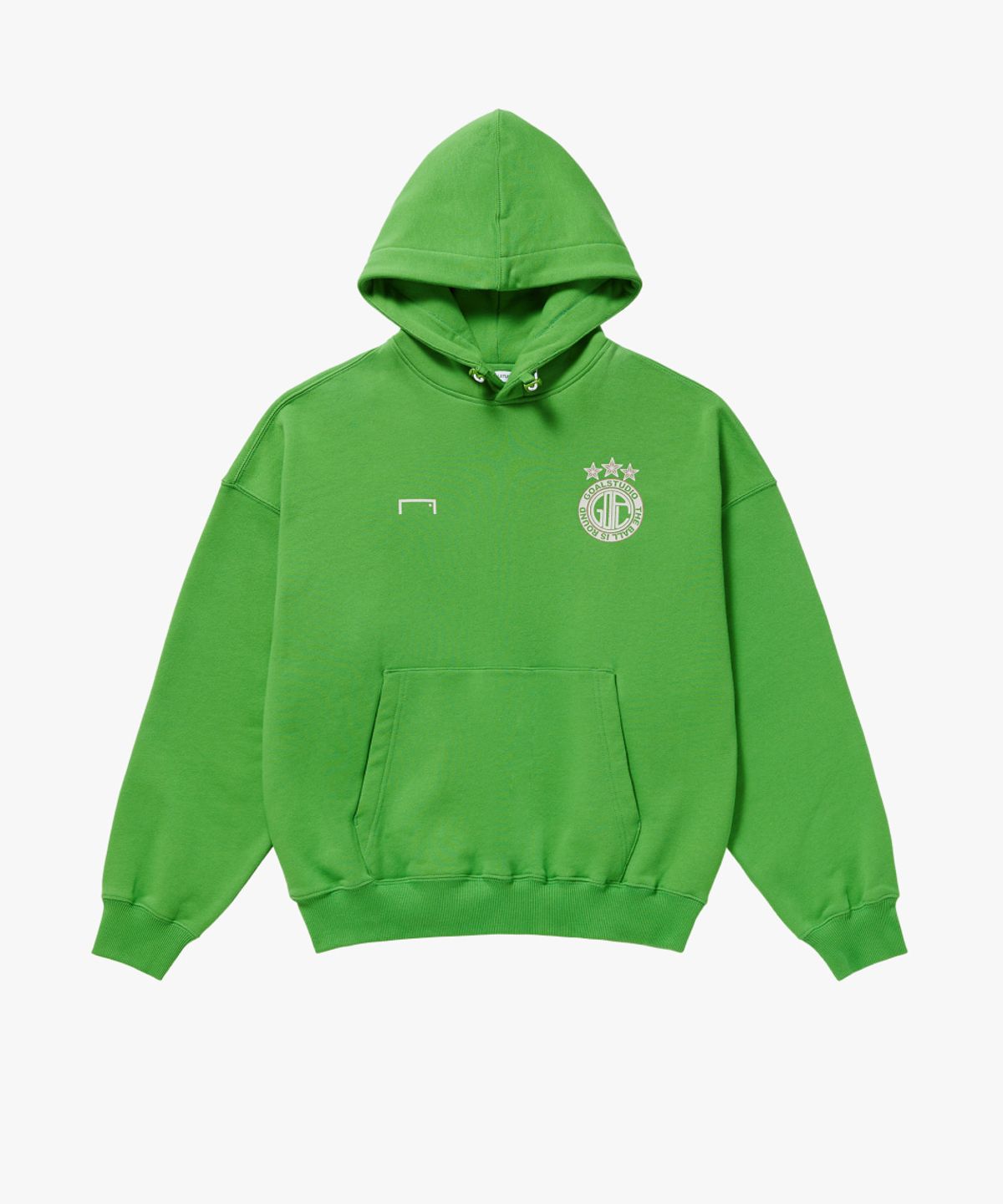 골스튜디오(GOALSTUDIO) FC VINTAGE ARTWORK HOODIE-LIGHT GREEN