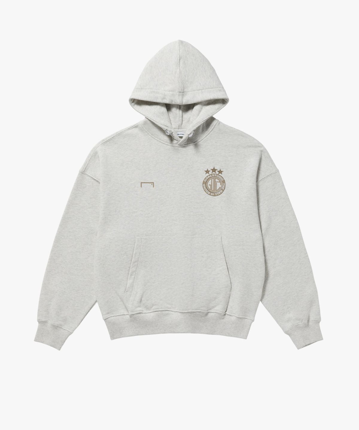골스튜디오(GOALSTUDIO) FC VINTAGE ARTWORK HOODIE-OATMEAL