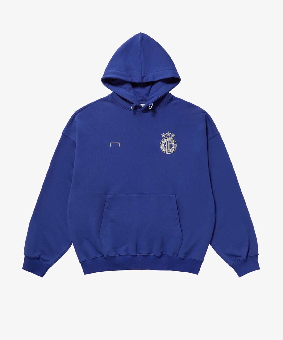 골스튜디오(GOALSTUDIO) FC VINTAGE ARTWORK HOODIE-BLUE