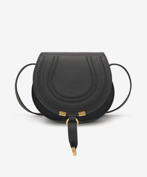 스몰 마르씨 새들 크로스백 - 블랙 / CHC22AS680I31001