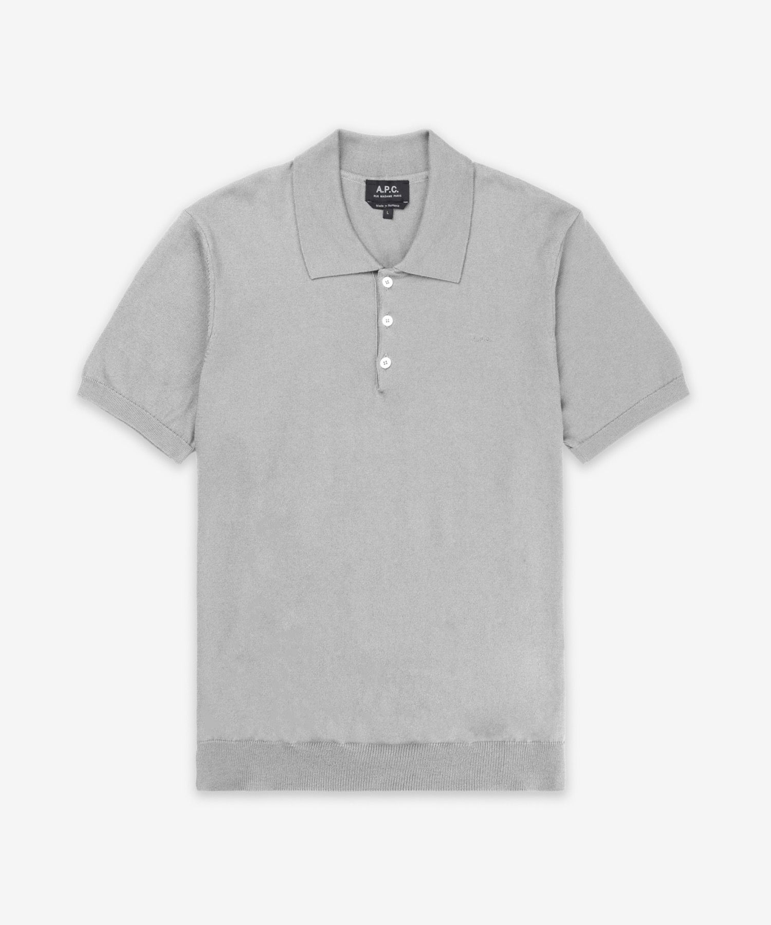 ★★APC All Purpose Creams★★ Gregory Short Sleeve Polo Shi MUSINSA | A.P.C. Gregory Short Sleeve Polo Shirt - Heather