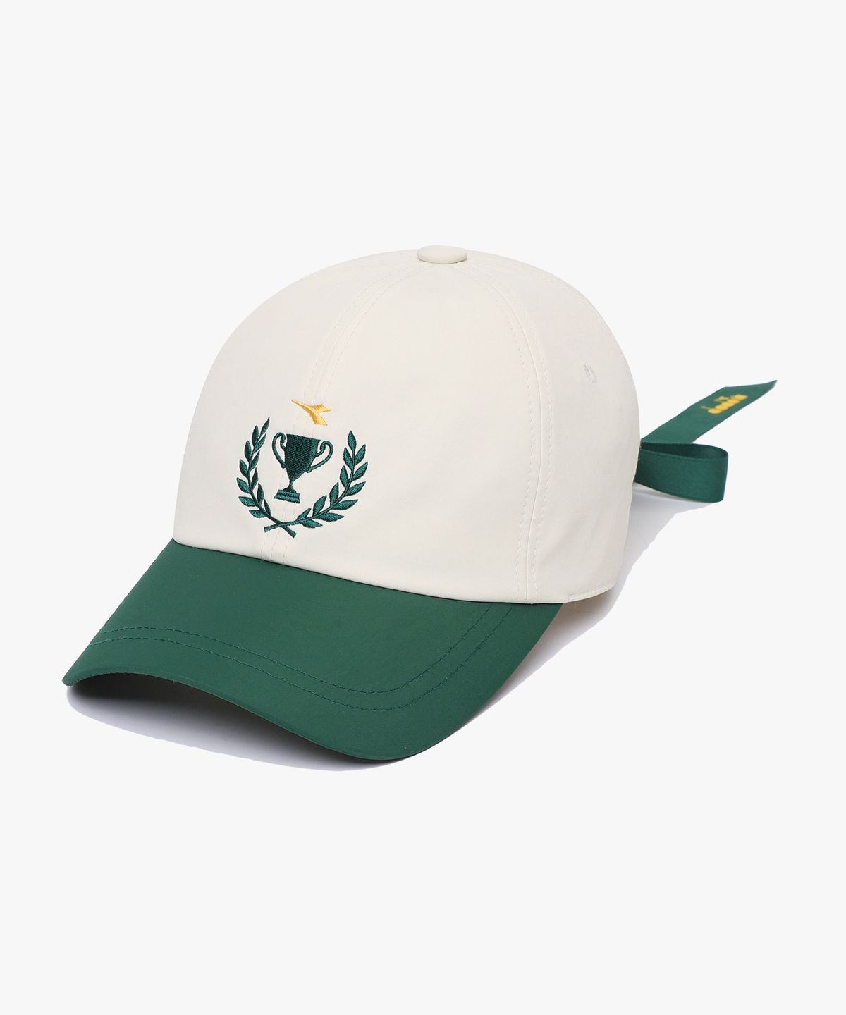 디아도라(diadora) 리본 볼캡 IVORY