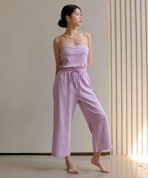 Soham jumpsuit (Violet bouquet)