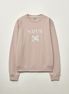클래식 로고 스웨트셔츠 라이트 핑크