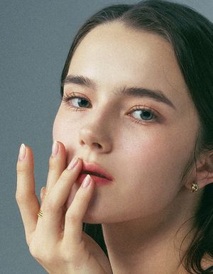 플루이드 커브 원터치 귀걸이