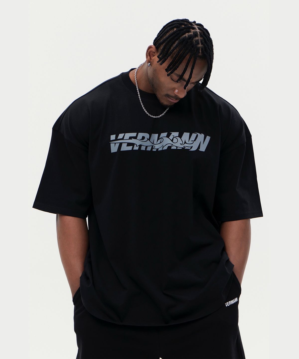베르만 어패럴(VERMANN APPAREL) 하트레이트 오버핏 반팔티 2colors