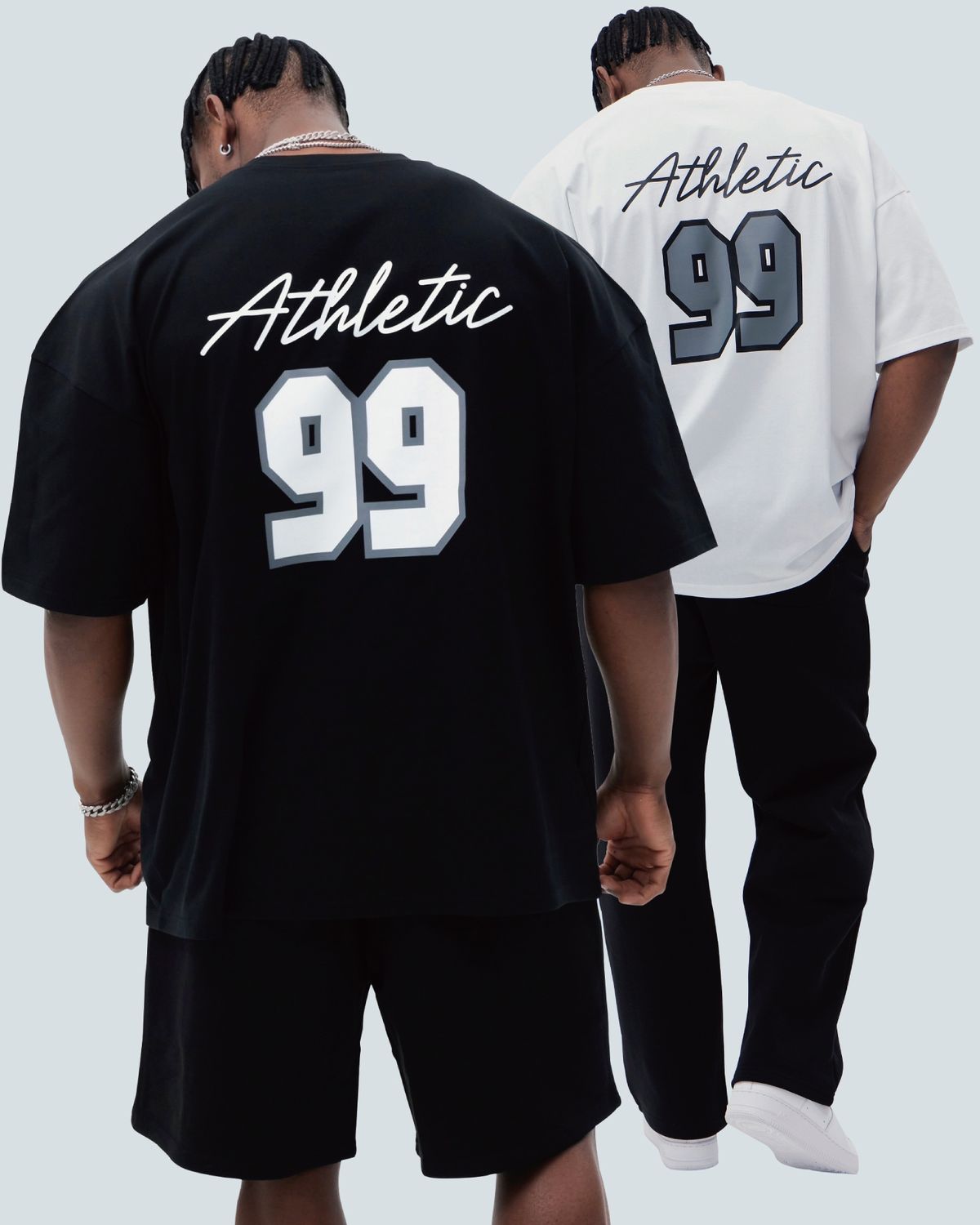 베르만 어패럴(VERMANN APPAREL) 백넘버 오버핏 반팔티 2colors