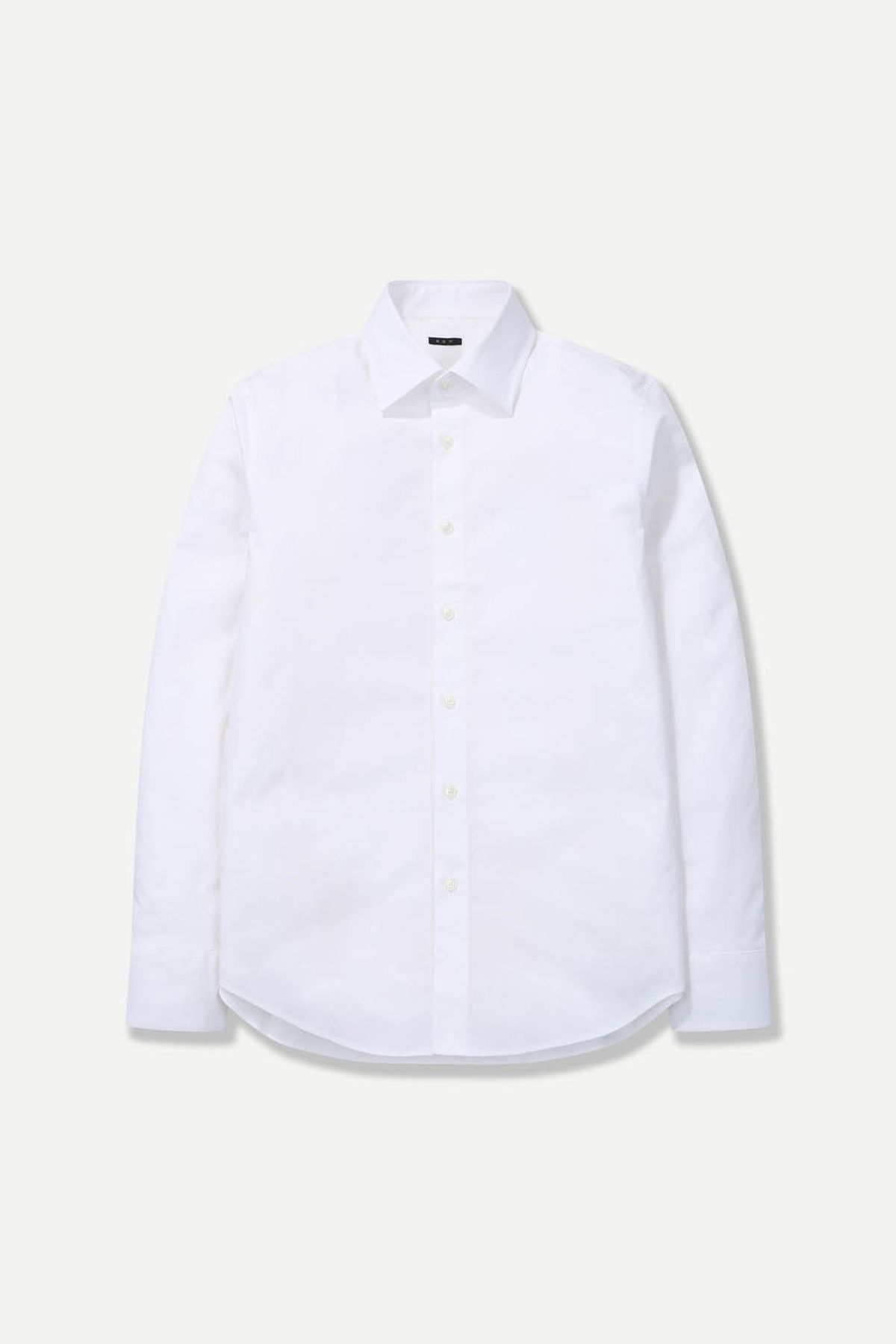 본(BON) 레귤러 카라 드레스셔츠 화이트 BNESBA626WH