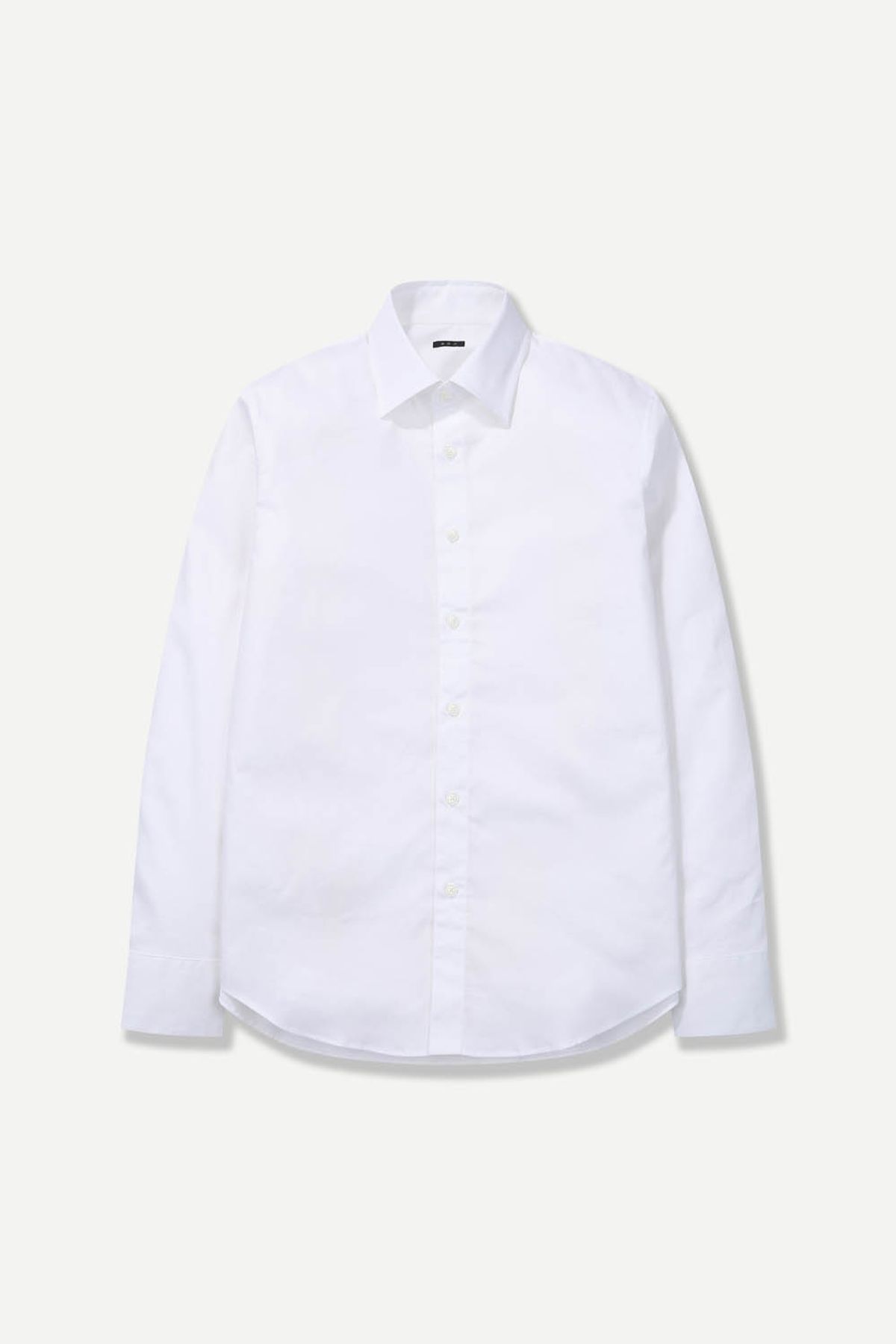 본(BON) 레귤러 카라 드레스셔츠 화이트 BNESBA625WH