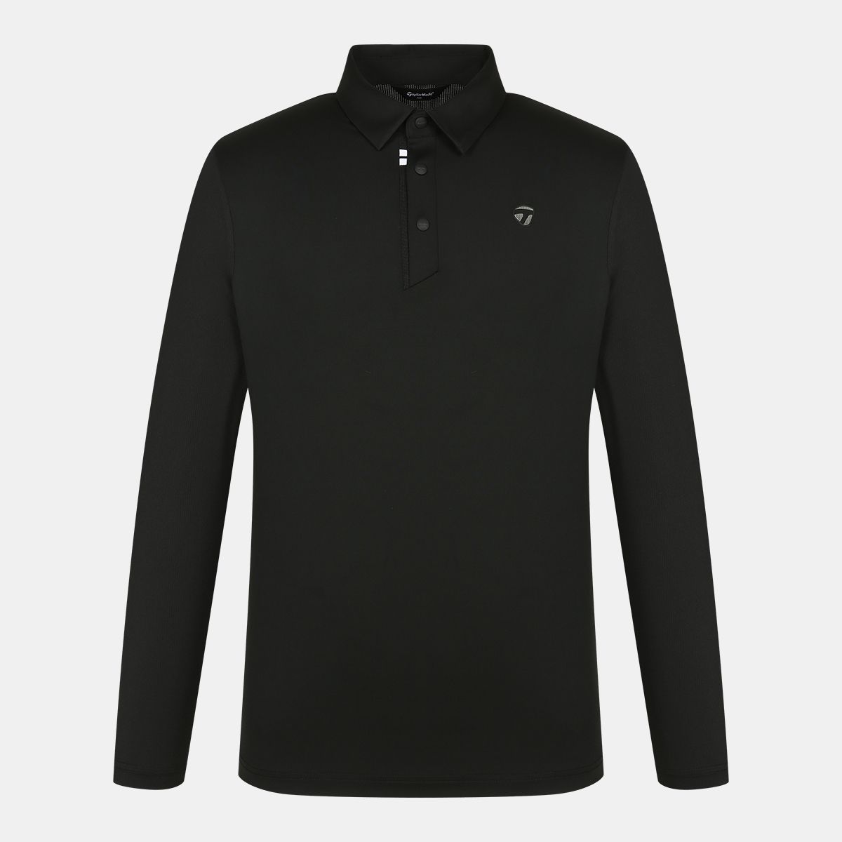 테일러메이드 어패럴(TAYLORMADE APPAREL) 남성 메쉬 소매 카라 긴팔 티셔츠 T8031TO1242-199