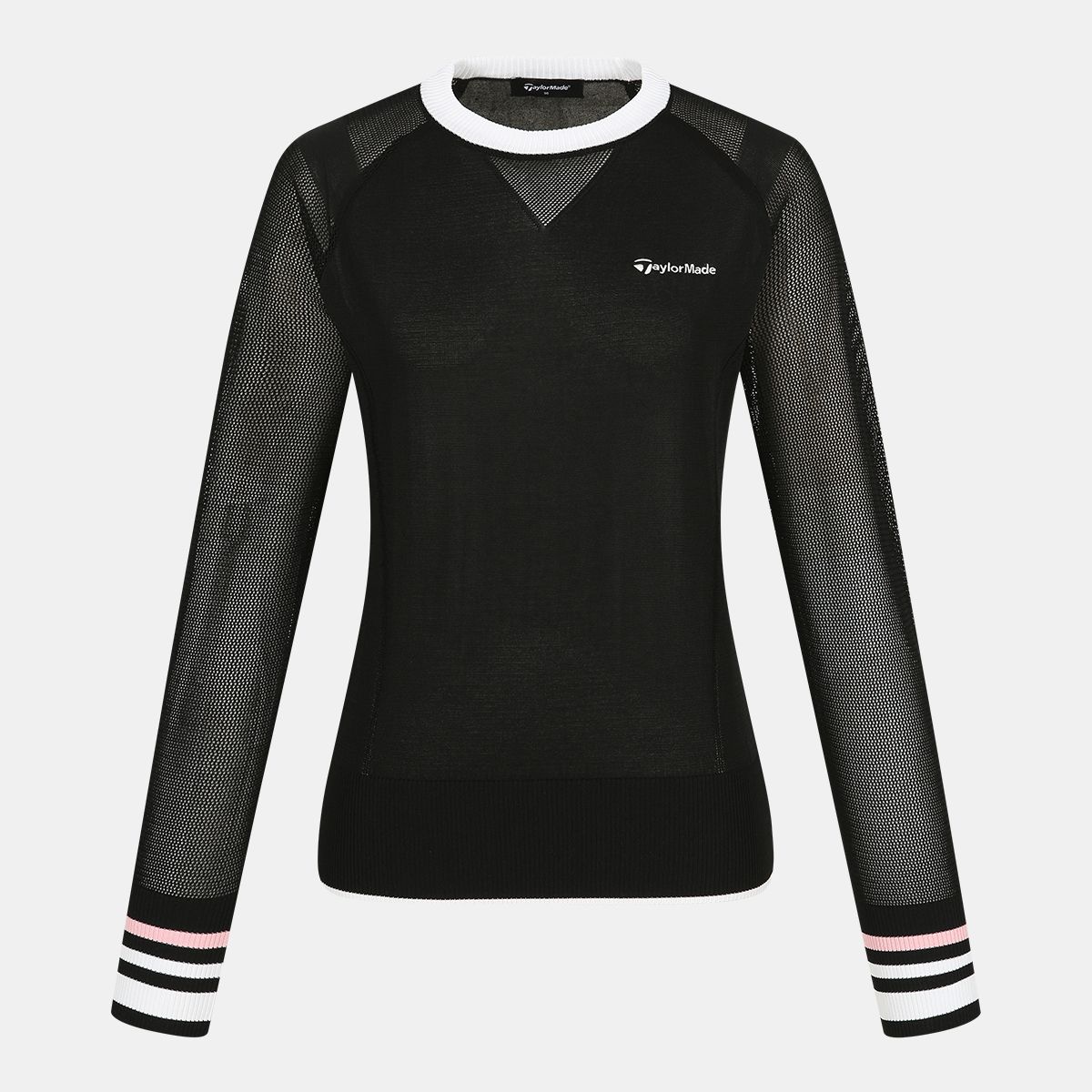 테일러메이드 어패럴(TAYLORMADE APPAREL) 여성 라운드 래글런 풀오버 니트 TSO-51HG23-199