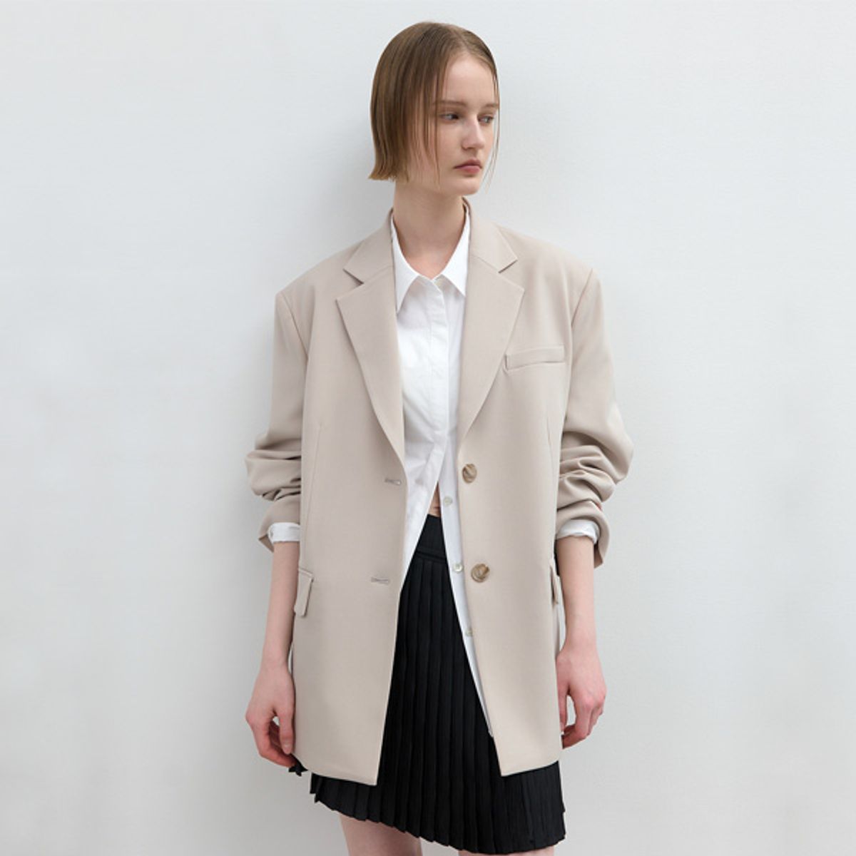 아틀리에 나인(ATELIER NAIN) EVELYN BACK CUT-OUT JACKET(JK-3003)