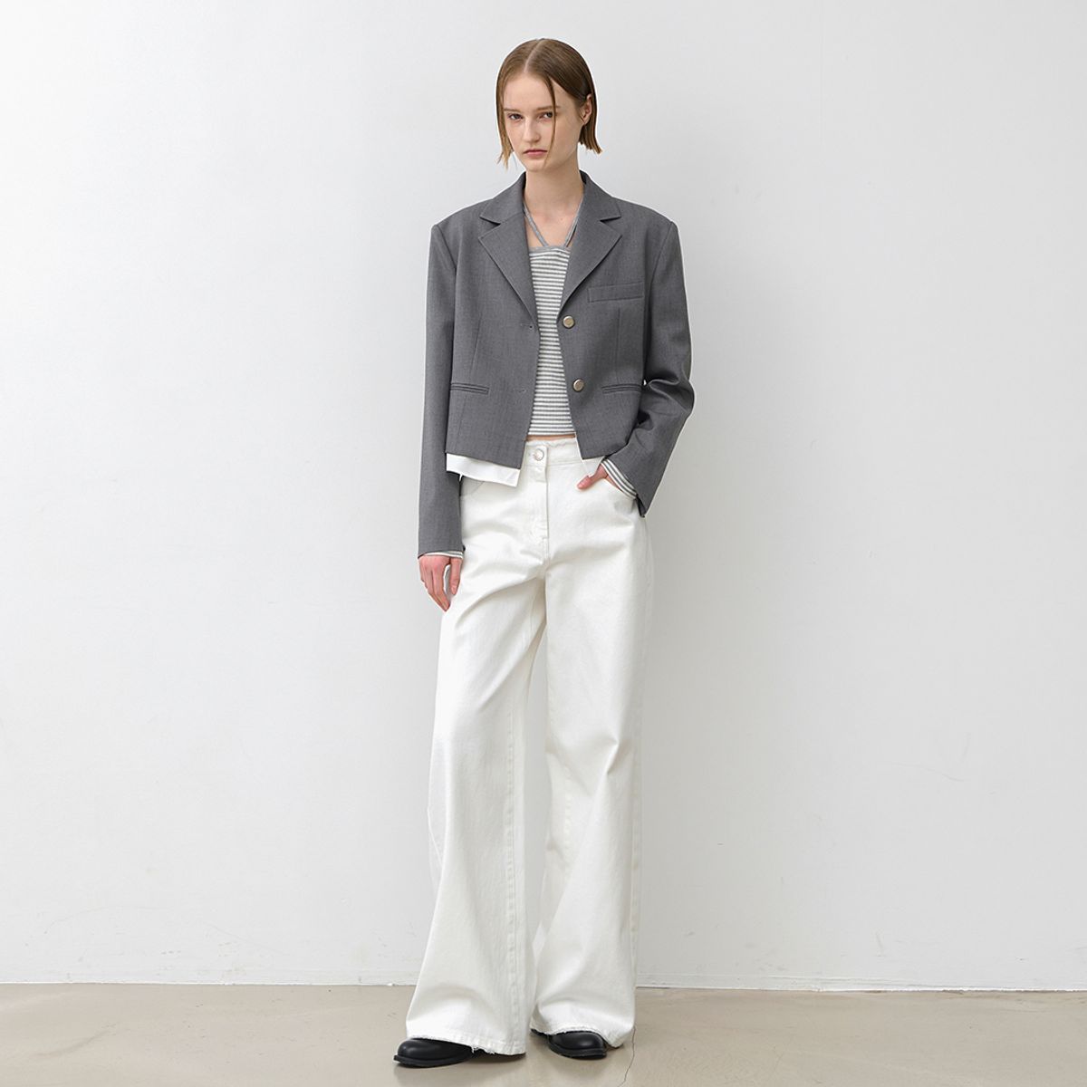 아틀리에 나인(ATELIER NAIN) LAYERED LINING JACKET(JK-3008)