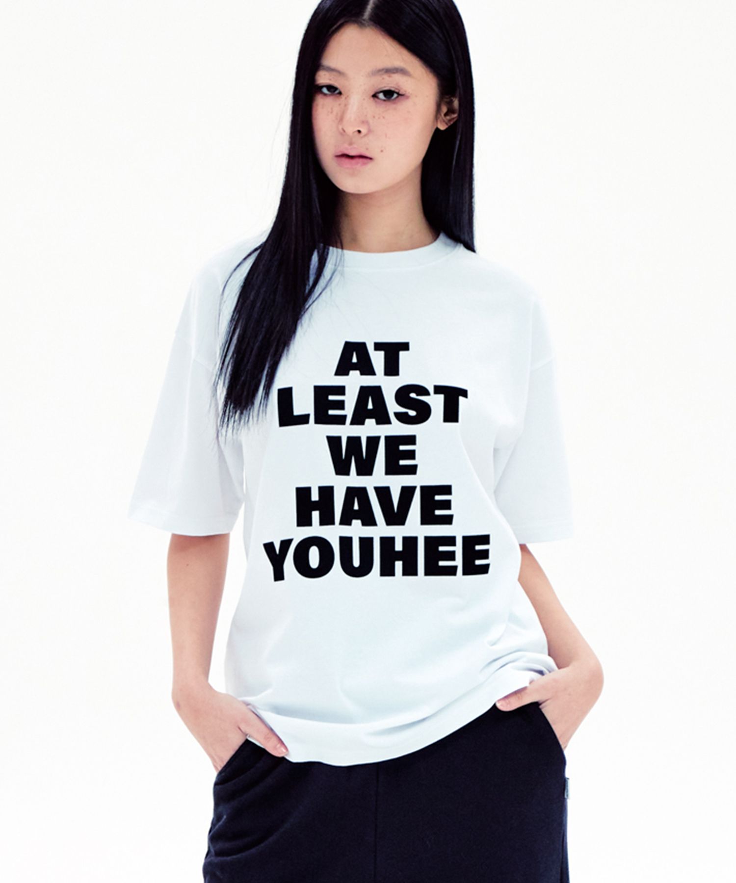 ◆YOUHEE◆ APLIQUE LETTERING TSHIRTS WHITE MUSINSA公式 | YOUHEE LETTERING T-SHIRT WHITE