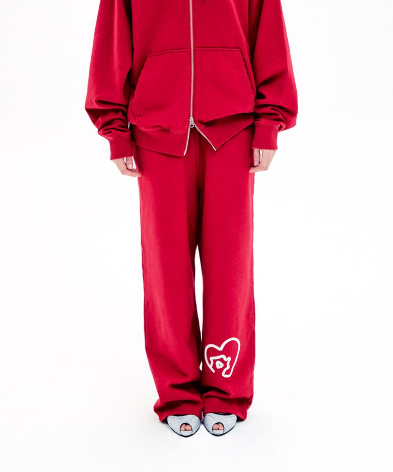 [브랜드위크 20%쿠폰] GRAPHIC JOGGER PANTS RED