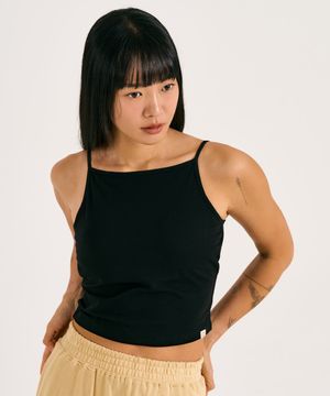 Kevala back point top (Ebony black)