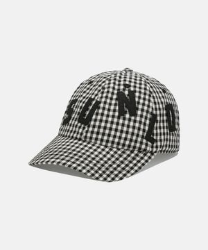 Staccato Cap Black Gingham
