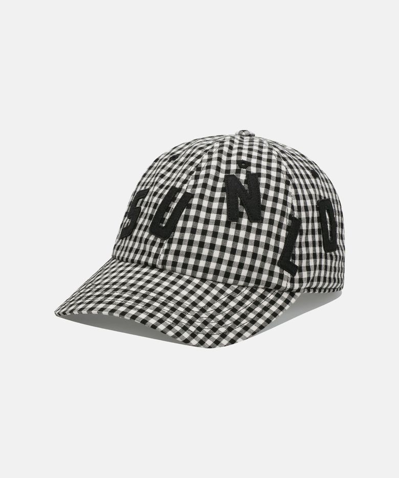 Staccato Cap Black Gingham