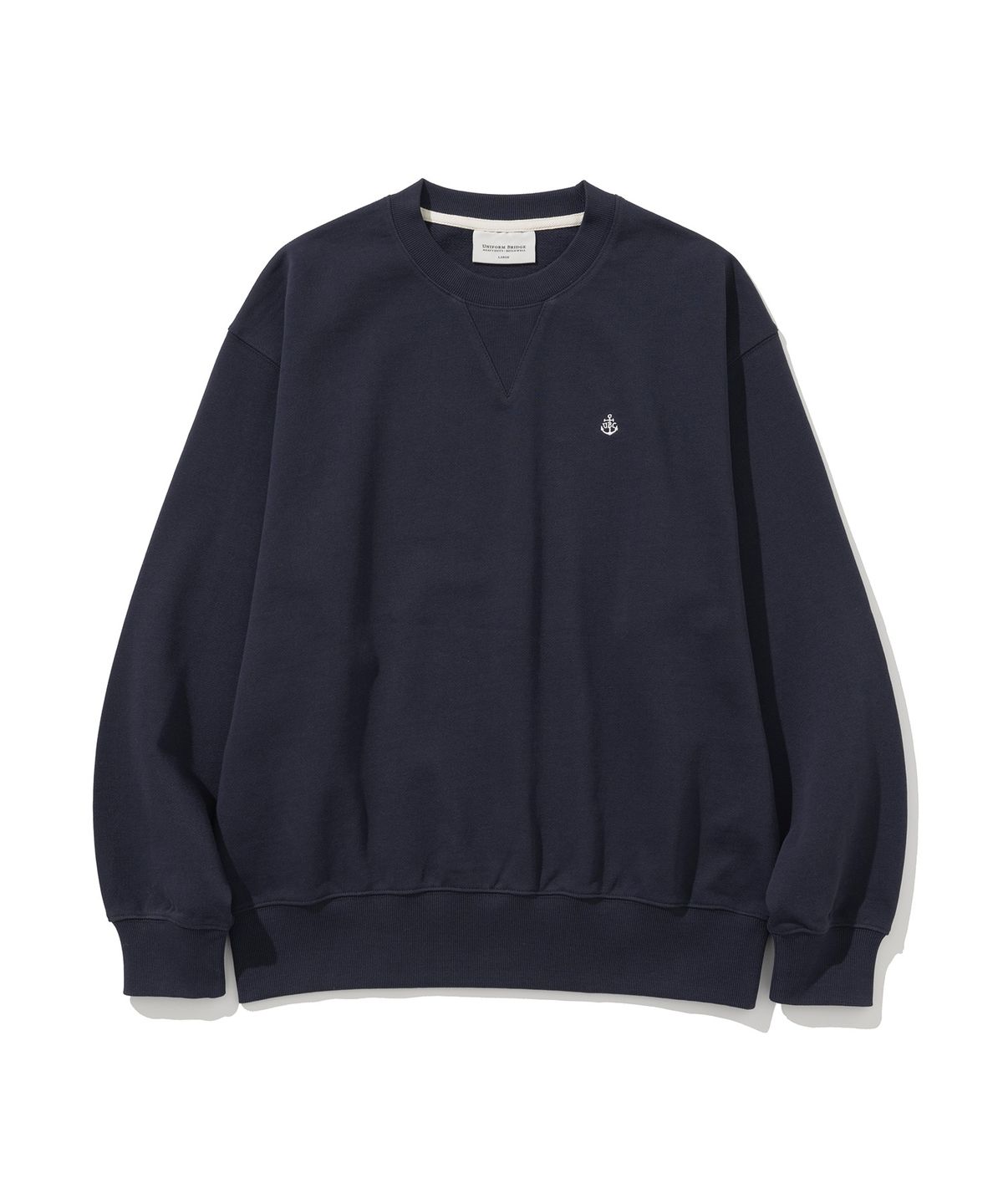 유니폼브릿지(UNIFORM BRIDGE) anchor sweatshirt navy