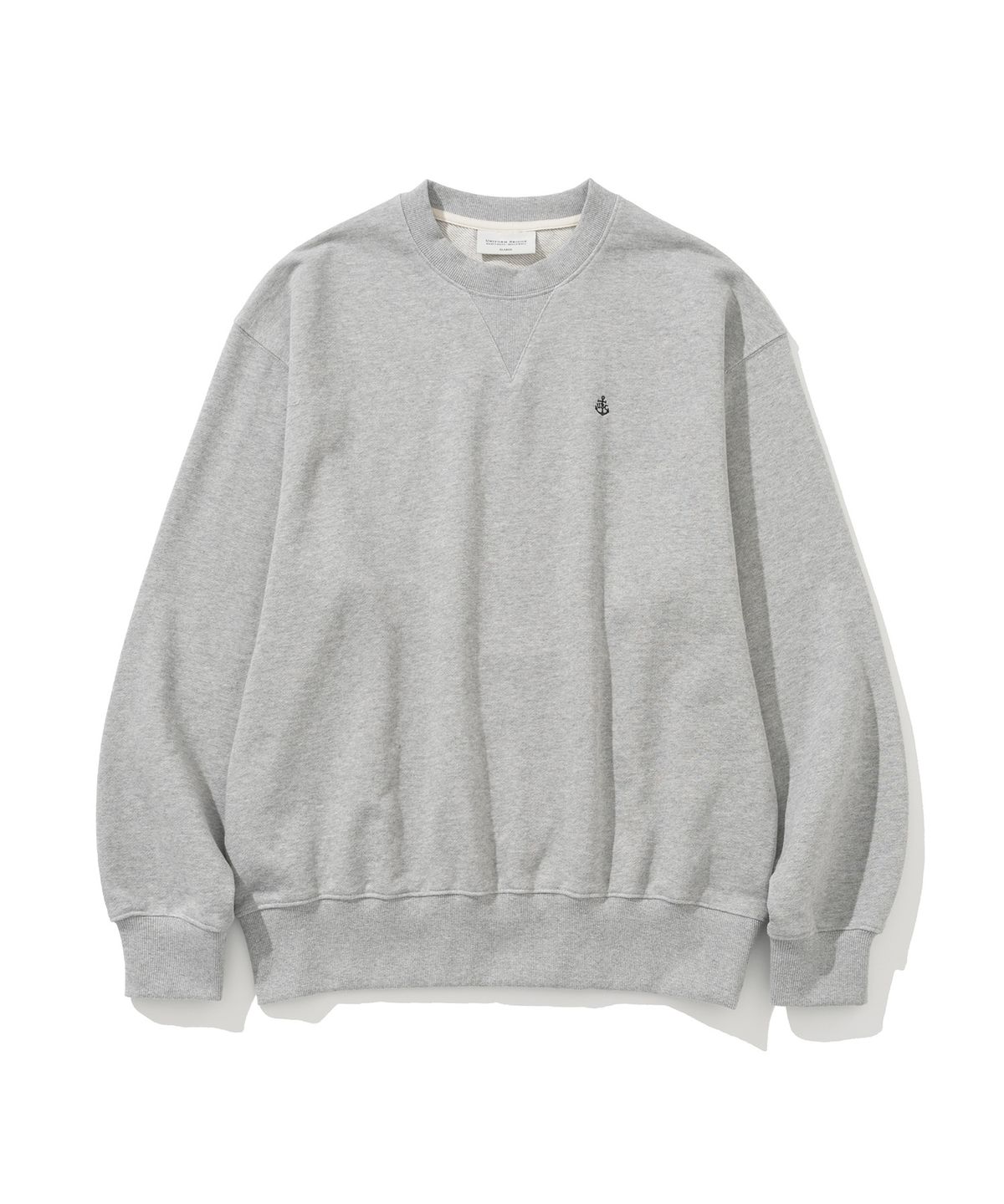 유니폼브릿지(UNIFORM BRIDGE) anchor sweatshirt 8% melange