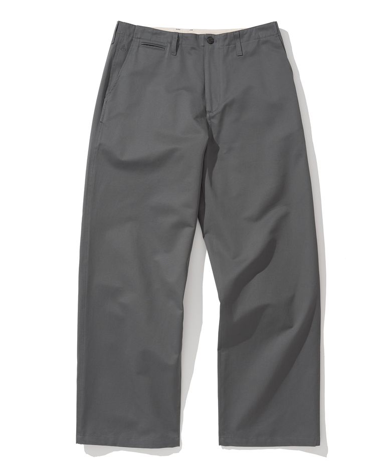 officer chino pants charcoal