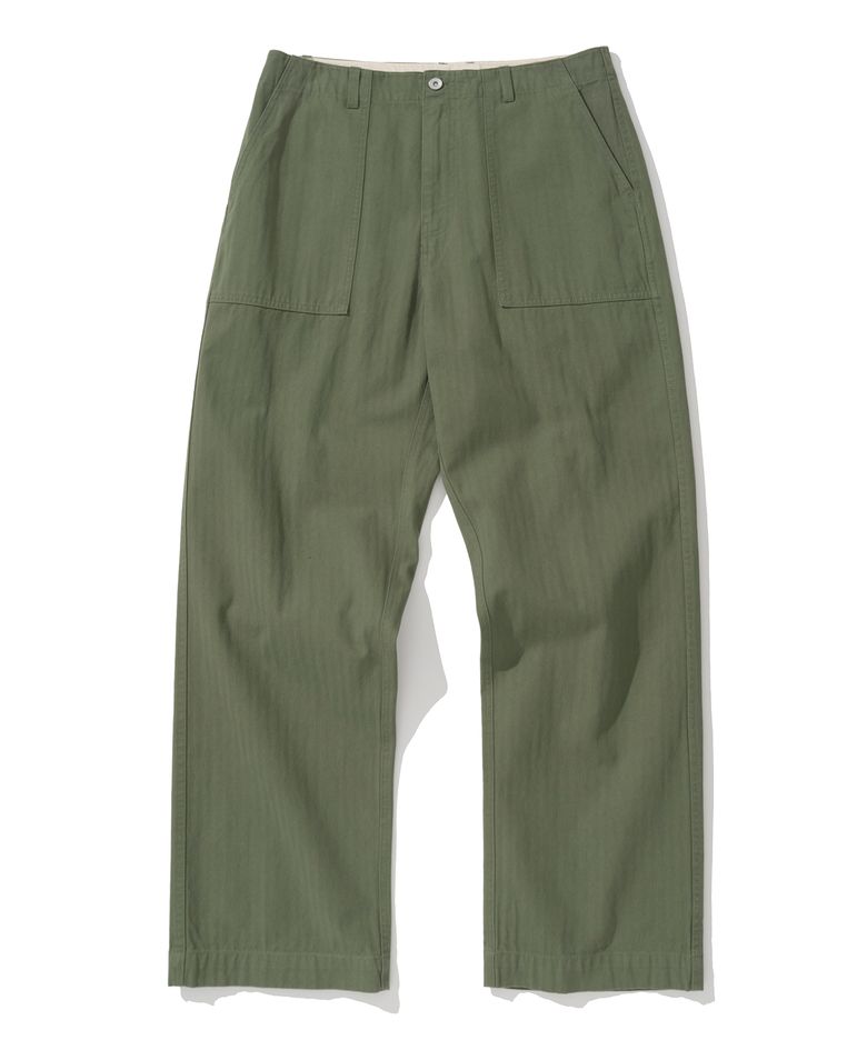HBT fatigue pants olive