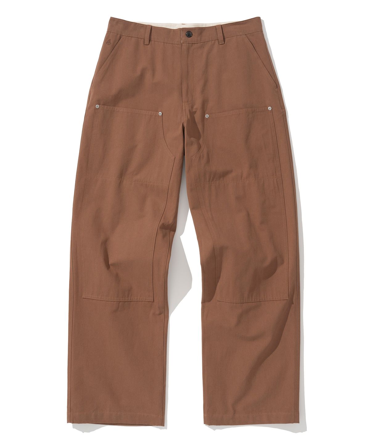 유니폼브릿지(UNIFORM BRIDGE) double knee cotton pants brick