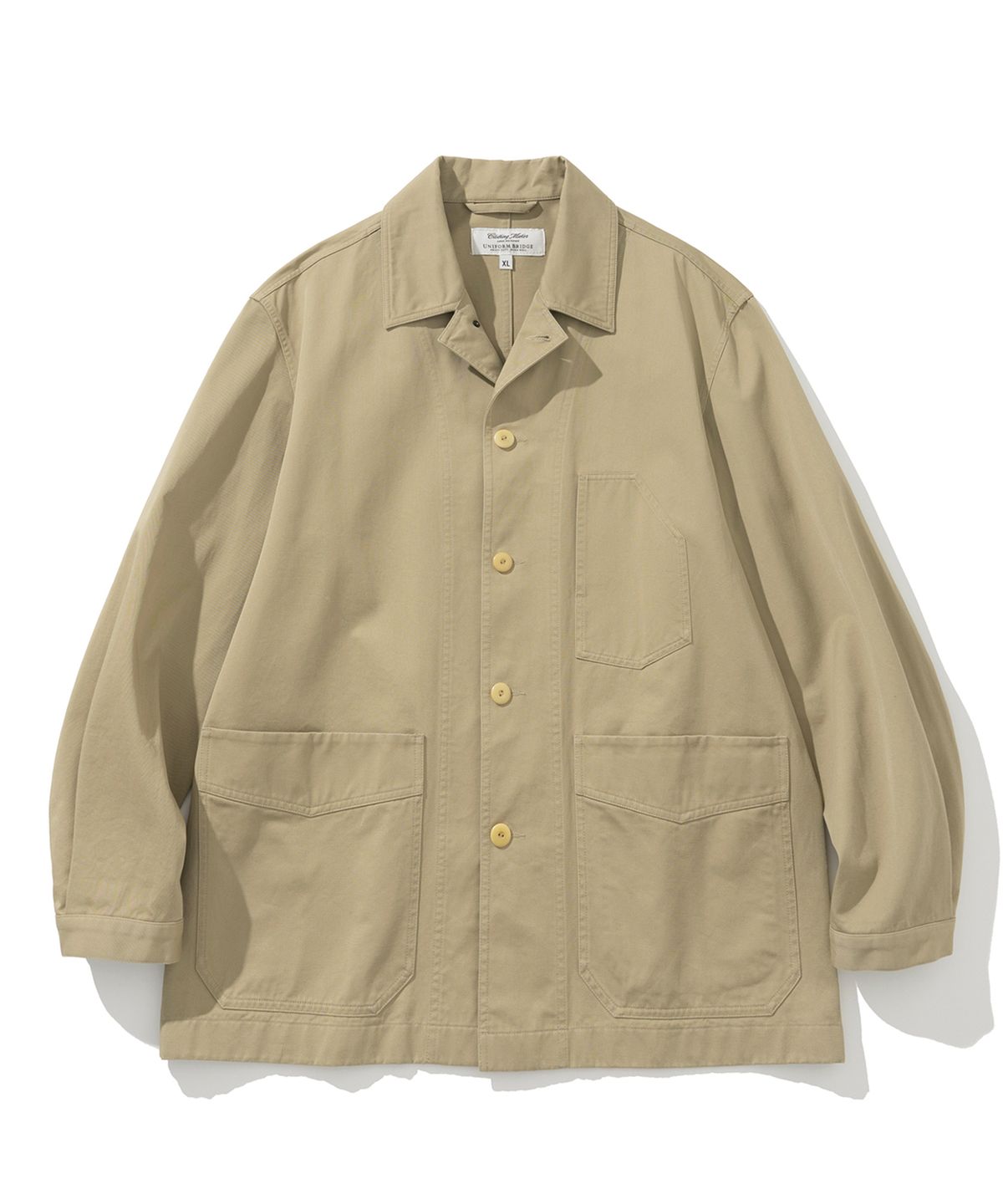 유니폼브릿지(UNIFORM BRIDGE) french coverall work jacket beige