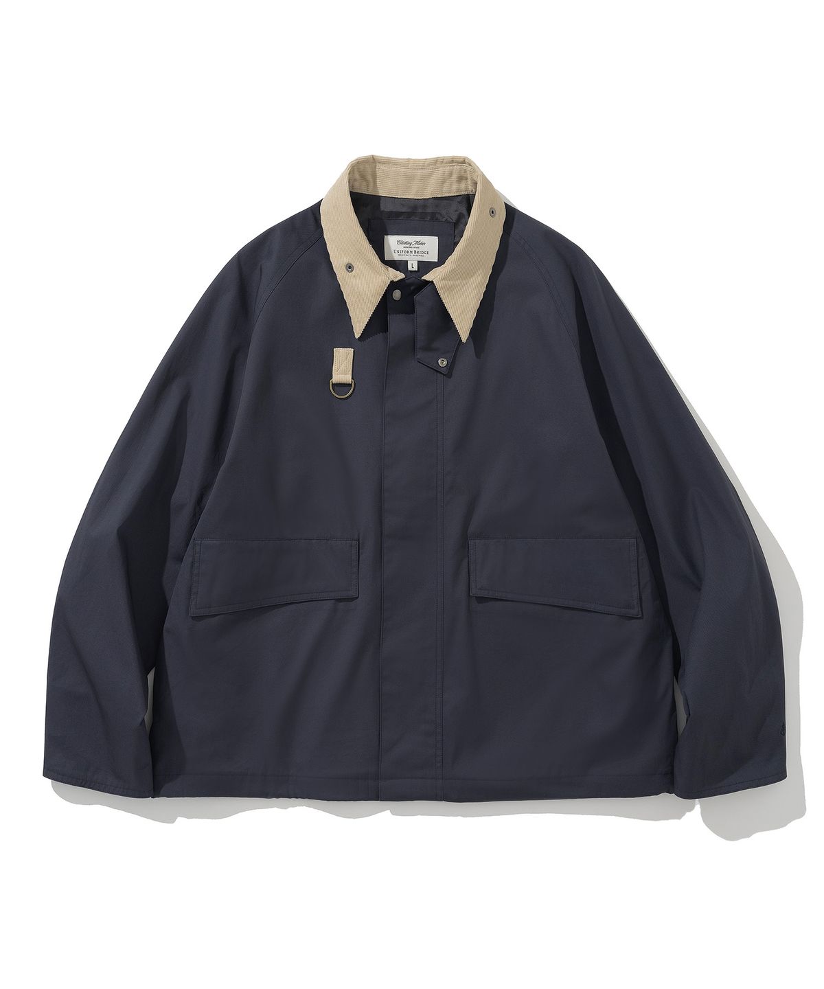 유니폼브릿지(UNIFORM BRIDGE) light short hunting jacket navy