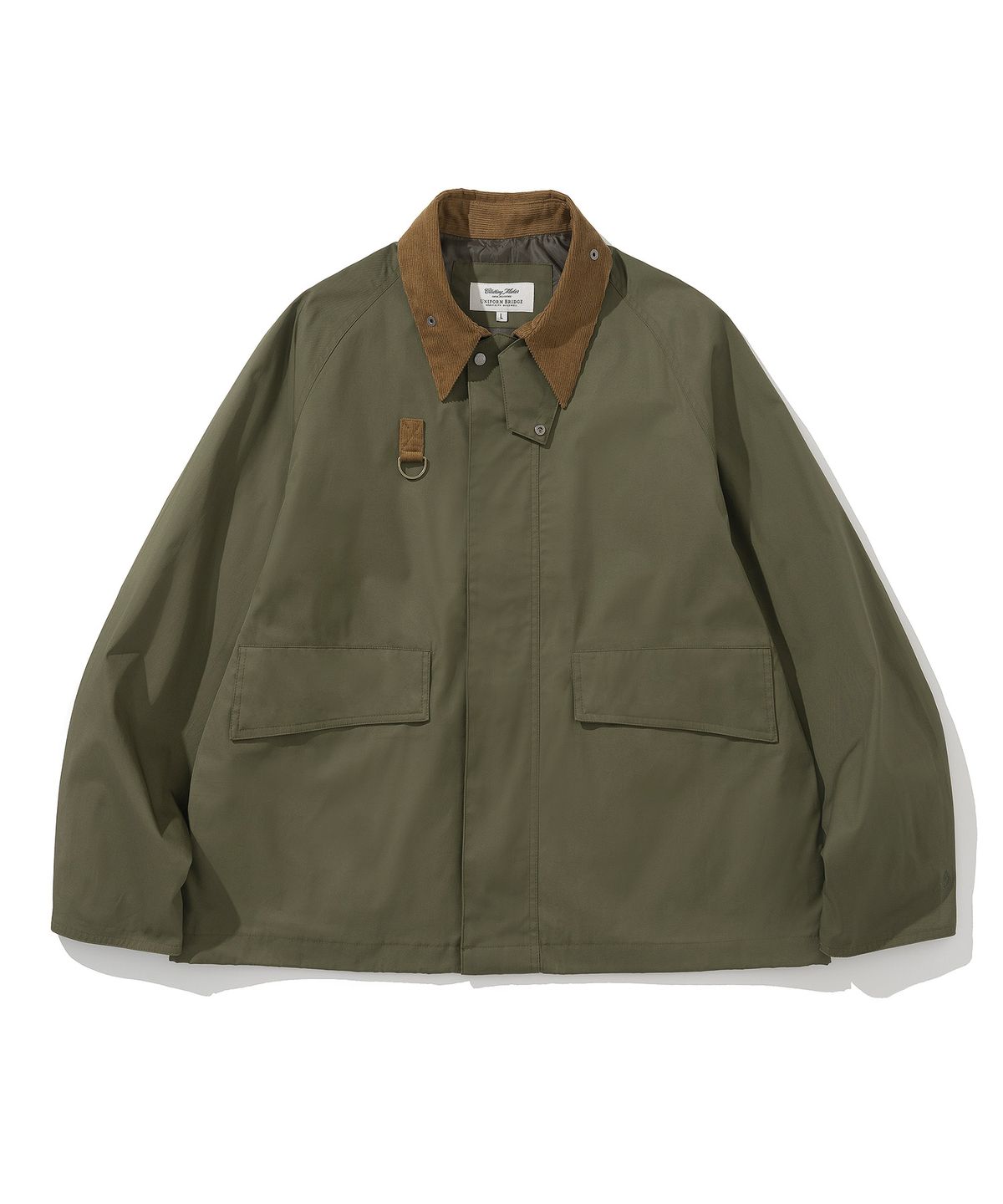 유니폼브릿지(UNIFORM BRIDGE) light short hunting jacket olive