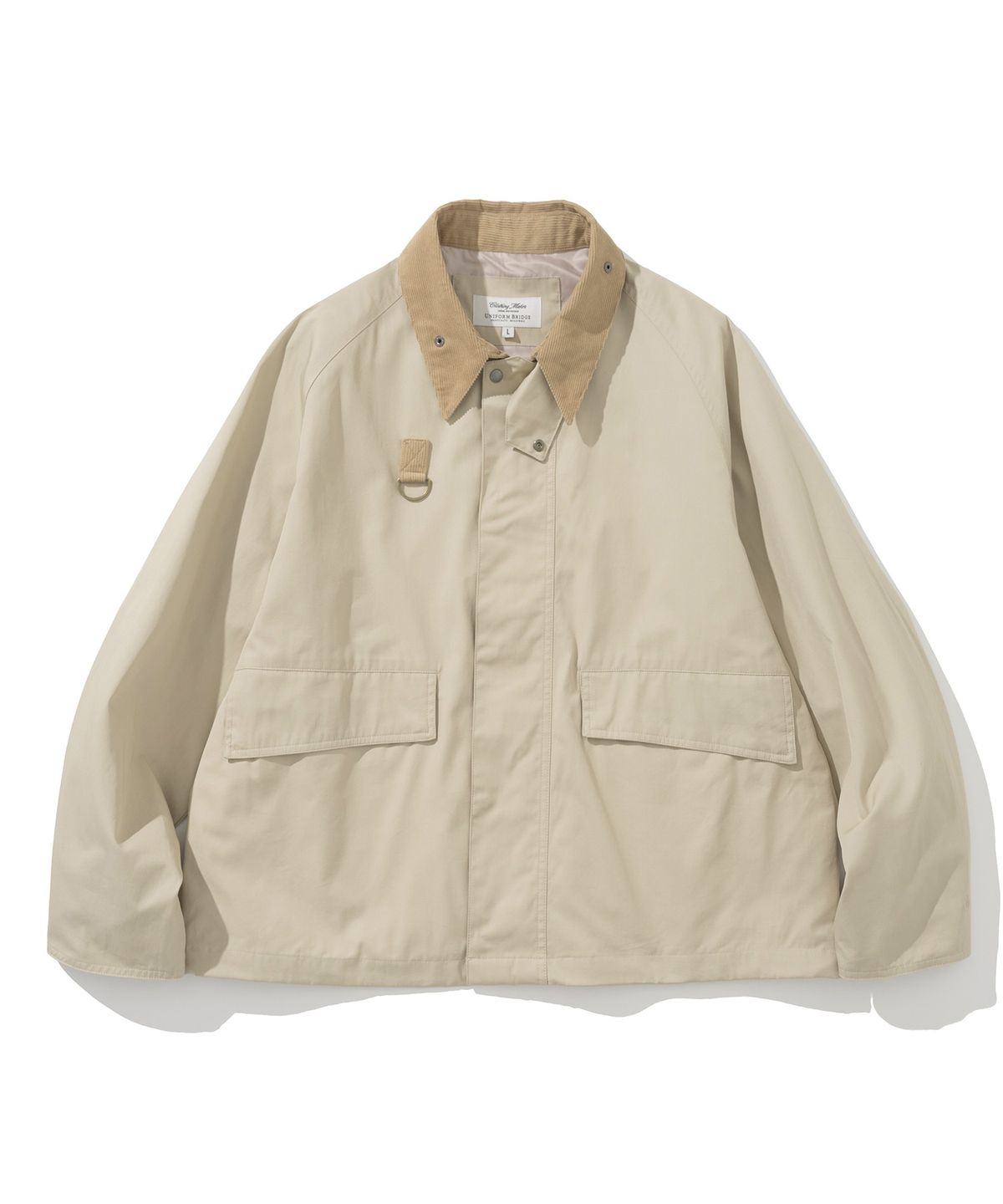 유니폼브릿지(UNIFORM BRIDGE) light short hunting jacket beige