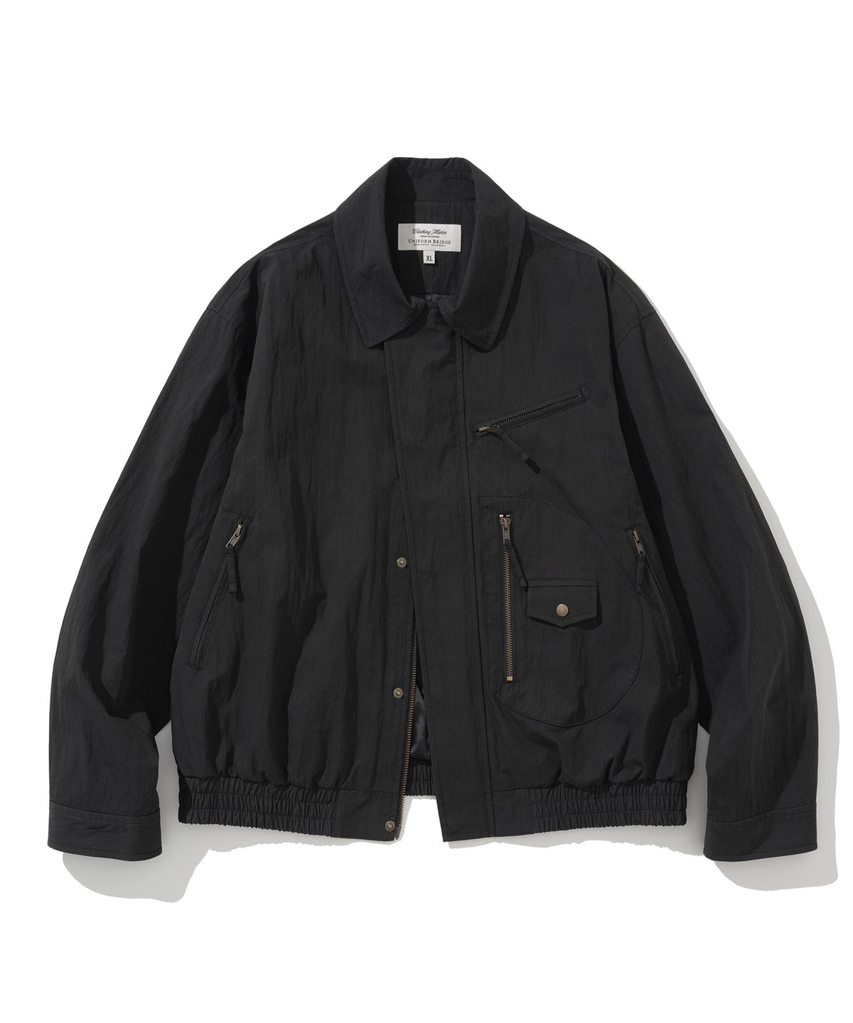 유니폼브릿지(UNIFORM BRIDGE) D pocket a-2 jacket black