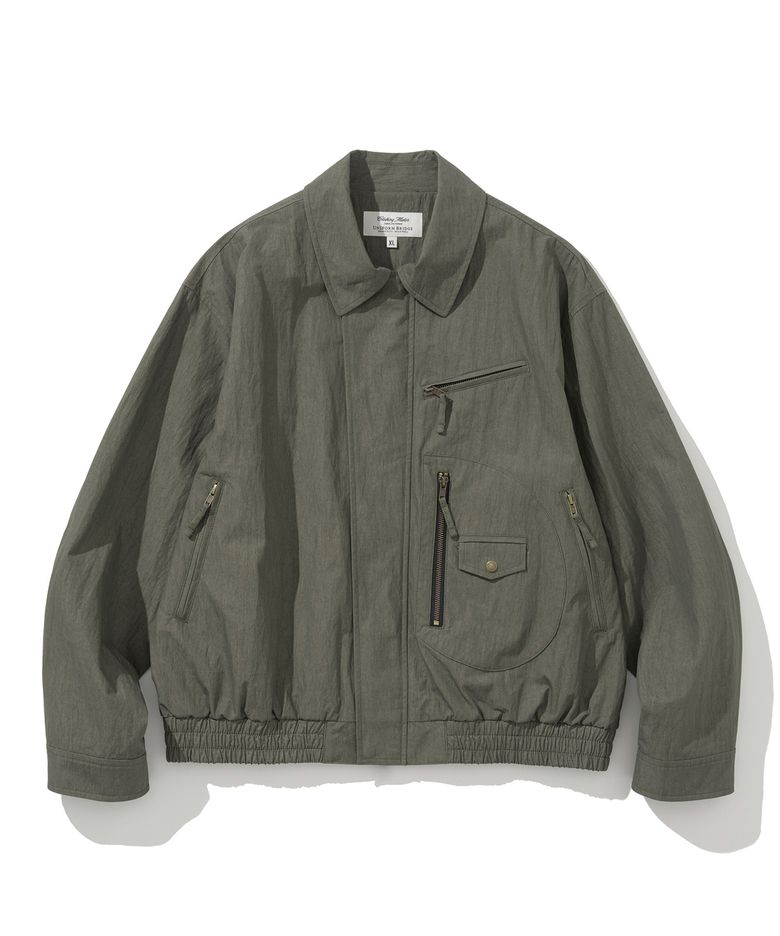 D pocket a-2 jacket olive