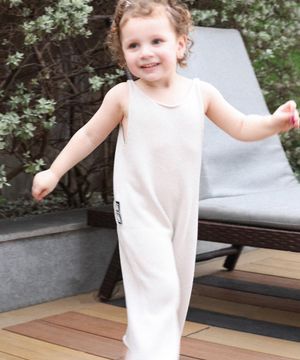 [KIDS]샌드 니트 오버롤 샌드그레이