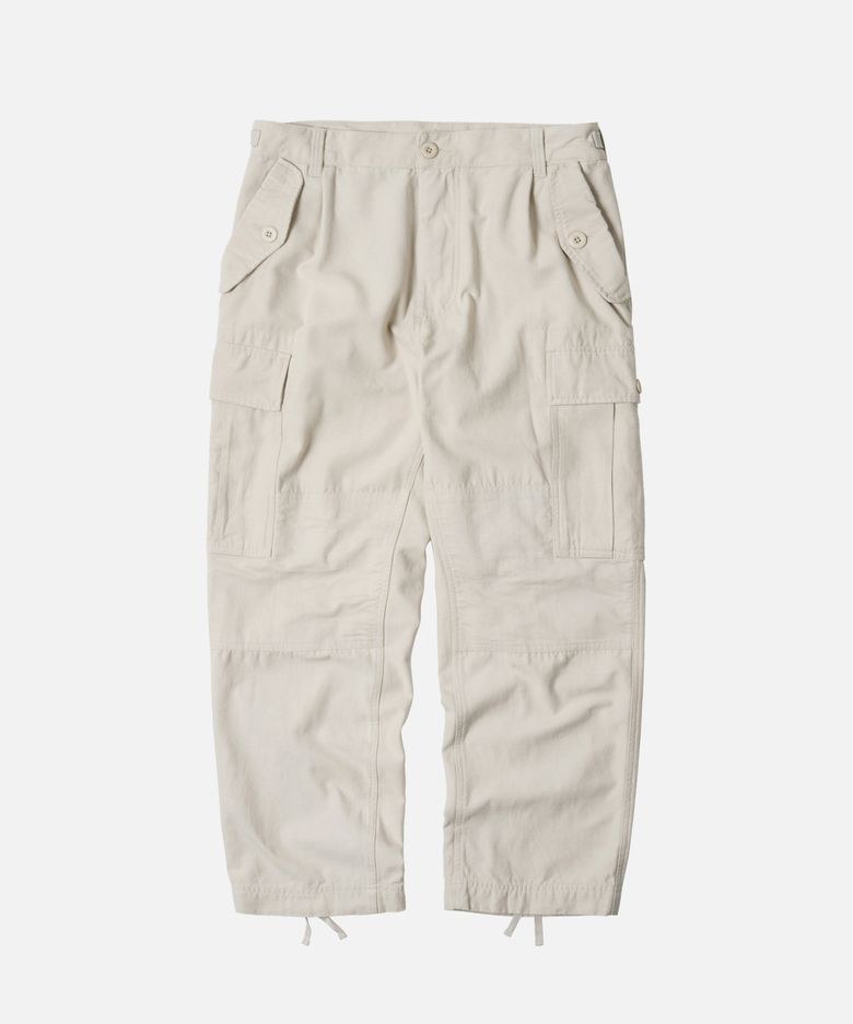 BACKSATIN M65 FIELD PANTS _ CREAM